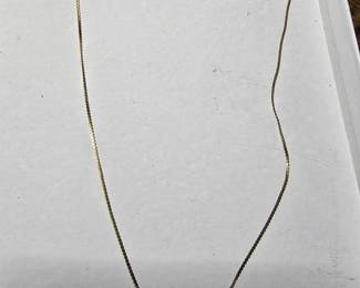 14k gold necklace