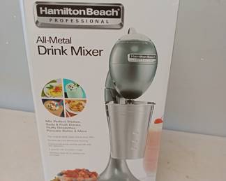 Hamilton beach drink mixer new