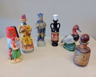 vintage whiskey bottles collectibles