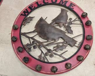 cardinal metal wall hanger