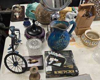 table full of goodies