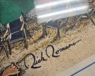 Rick Romano signed print