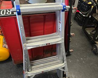 Werner collapsible ladder
