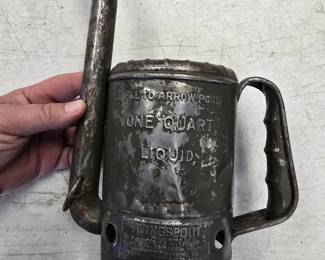 vintage oil can