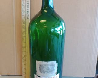 very large wine bottle