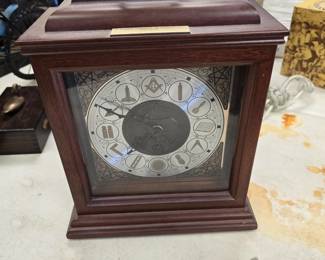Masonic #2 of 500 clock