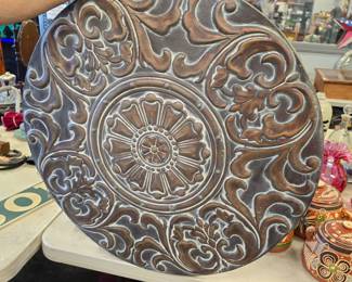 large metal outdoor decor