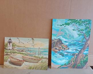 vintage paint by numbers