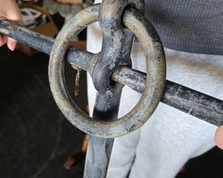 massive vintage ships anchor