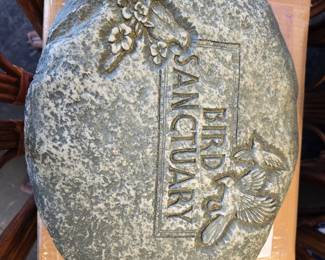 large bird sanctuary stone