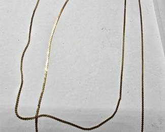 30inch 14k gold necklace