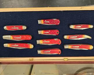 Vintage Remington bullet badge pocketknife collection NOS