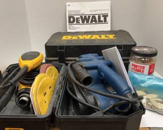 DeWalt Joiner, Ryobi Sander DeWalt Sander