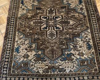 Old Persian Heriz 4 .7 ft by 5.5 ft
$315