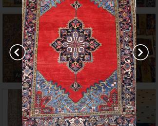 Very beautiful old Persian Heriz 10 by 7 ft
Only $1450