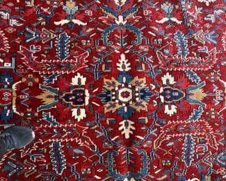 Antique Persian Heriz all over design in perfect condition with gorgeous colors 
Size 11 ft by 8 ft
Only $1975