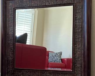 Square Beveled Mirror