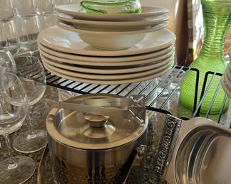 Pottery Barn Dinnerware, Barware