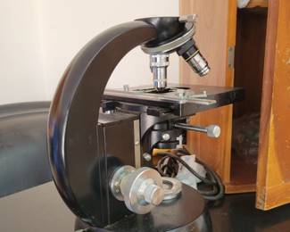 Vintage microsope