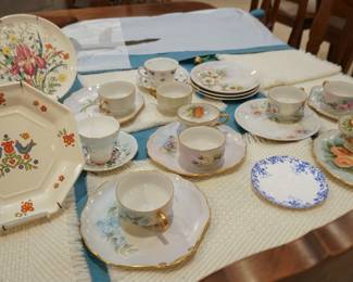 Assorted china