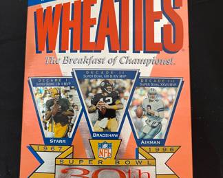 Collectible Wheaties - 30th Anniversary Edition Super Bowls