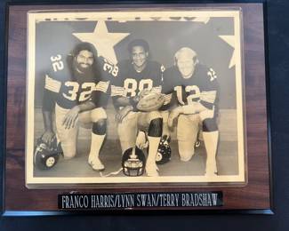 Commemorative Plaque - 70's Steelers