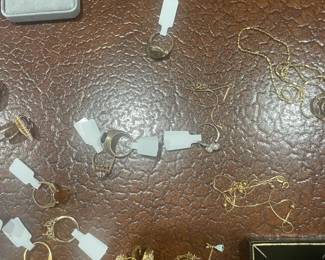 Jewelry, gold, silver