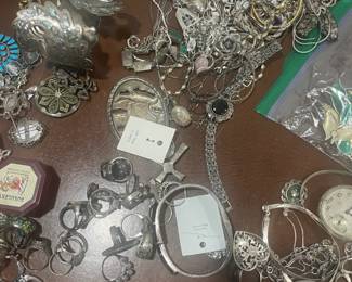 Jewelry, gold, silver