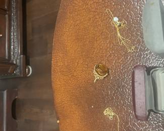 Jewelry, gold, silver