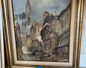 Original painting by Job De Vogel. Certificate attached.