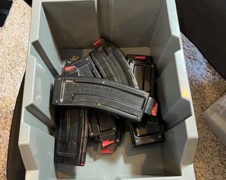 We have shelves full of magazines like these AR-15 / .22 mags made by Black Dog Machine LLC.