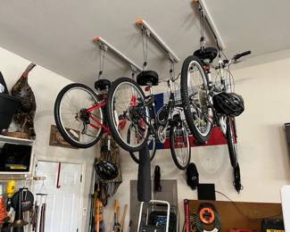 We'll get these bikes down before the sale