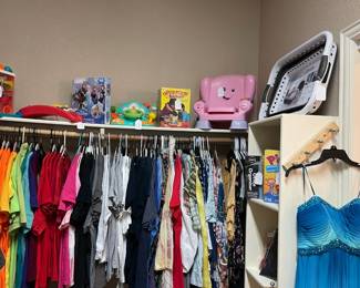 Large size men's t-shirts, dresses, ladies t-shirts, tops, toys