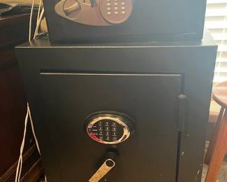 Two more safes upstairs