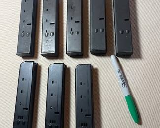 Uzi 9MM 25 and 20 round magazines