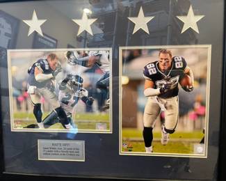 Framed photos of Jason Witten