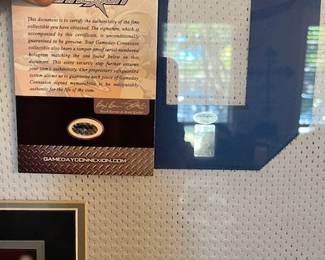 Matching certificate