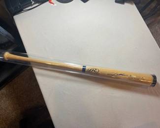 Josh Hamilton signed bat