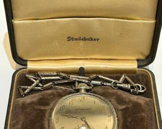 Studebaker Pocket Watch 21J 12S GF