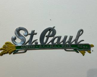 License Plate Topper