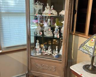 French Inspired Curio Cabinet