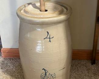 Red Wing 4 Gallon Birch Leaf Butter Crock