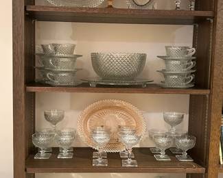 Miss America glass by Hocking Glass