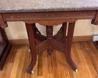 Eastlake Marble Top Table