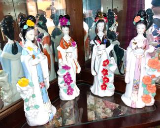 Asian figurines