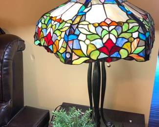 Tiffany style lamp