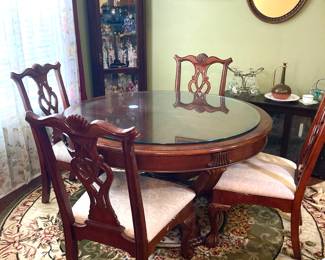Dining table with 4 chairs