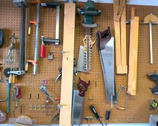 Assorted hand tools