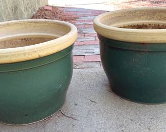 Ceramic planters