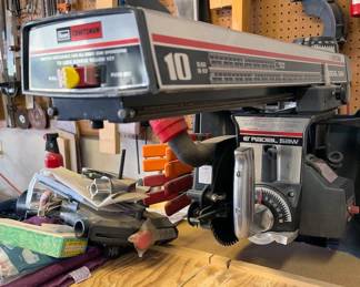 Craftsman radial + circular saws